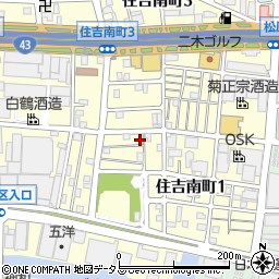 ガーデン松田周辺の地図