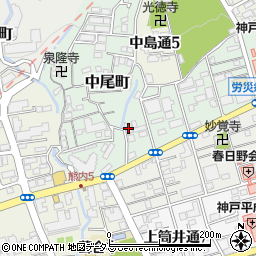 新神戸サンシャイン周辺の地図