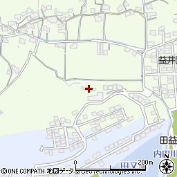 岡山県岡山市北区田益1065周辺の地図