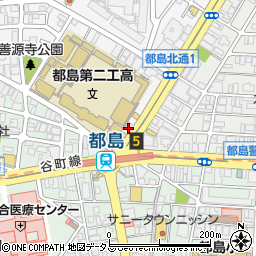 株式会社レンティブ大成　都島北店周辺の地図