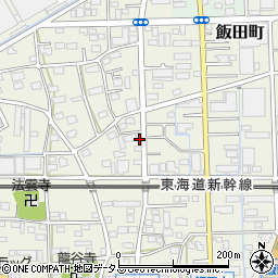 静岡県浜松市中央区飯田町362周辺の地図