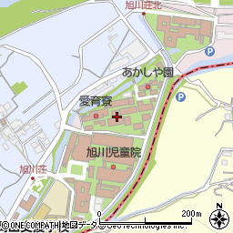 社会福祉法人旭川荘　竜ノ口寮周辺の地図