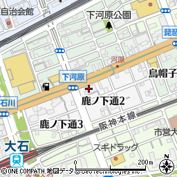 JAF兵庫支部事務局周辺の地図