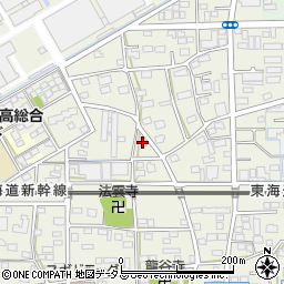 静岡県浜松市中央区飯田町70周辺の地図