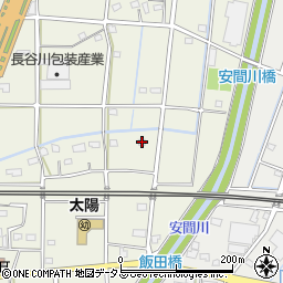 静岡県浜松市中央区飯田町1673周辺の地図