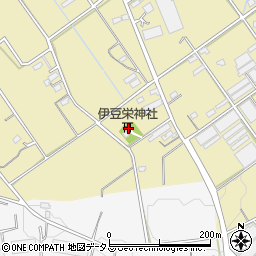 伊豆栄神社周辺の地図