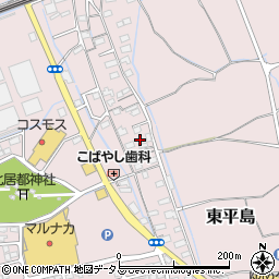 岡山県岡山市東区東平島362周辺の地図