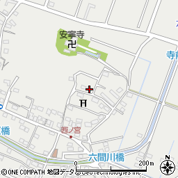 静岡県浜松市中央区雄踏町山崎3716周辺の地図