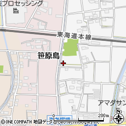静岡県磐田市海老塚620-2周辺の地図