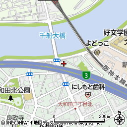 株式会社山上　大阪営業所周辺の地図