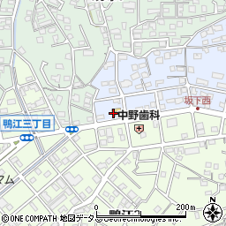 眼鏡市場　浜松蜆塚店周辺の地図