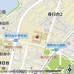 神戸市立平野中学校周辺の地図
