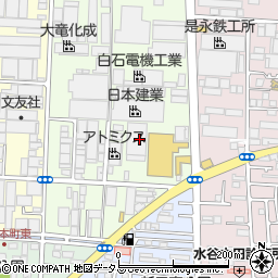 チョーコー醤油株式会社　大阪支店周辺の地図
