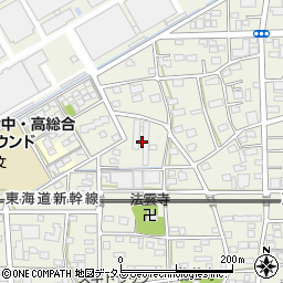 静岡県浜松市中央区飯田町28周辺の地図