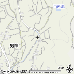 静岡県牧之原市男神843周辺の地図
