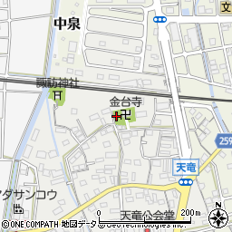 静岡県磐田市天龍周辺の地図