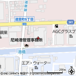 セイノースーパーエクスプレス株式会社　尼崎営業所周辺の地図