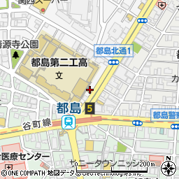 都島駅前クリニック周辺の地図