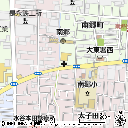 ＪＡ大阪東部南郷周辺の地図