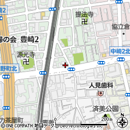 豊崎レヂデンス周辺の地図