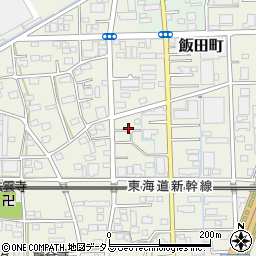 静岡県浜松市中央区飯田町351周辺の地図