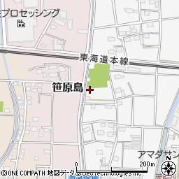 静岡県磐田市海老塚611周辺の地図