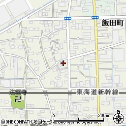静岡県浜松市中央区飯田町359周辺の地図