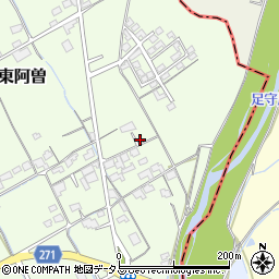 岡山県総社市東阿曽1564-7周辺の地図