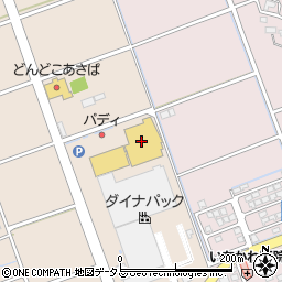 遠鉄ストア浅羽店周辺の地図