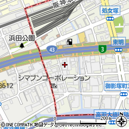 高嶋酒類食品株式会社周辺の地図