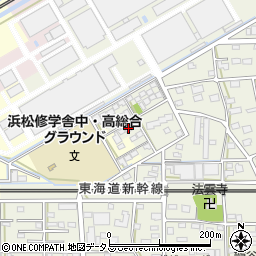 静岡県浜松市中央区飯田町120周辺の地図