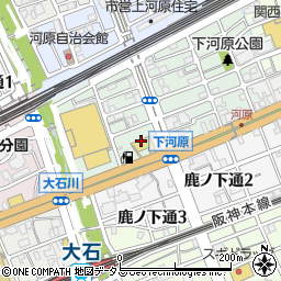兵庫トヨタ自動車灘店周辺の地図