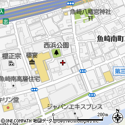 浜福鶴吟醸工房周辺の地図