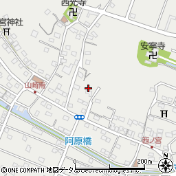 静岡県浜松市中央区雄踏町山崎3683周辺の地図