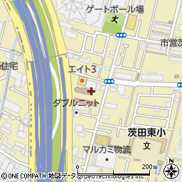 岡本運輸倉庫周辺の地図
