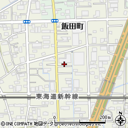 静岡県浜松市中央区飯田町325周辺の地図