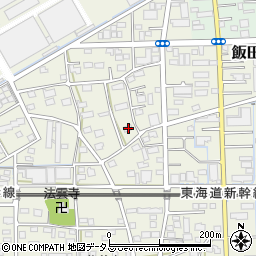 静岡県浜松市中央区飯田町113周辺の地図