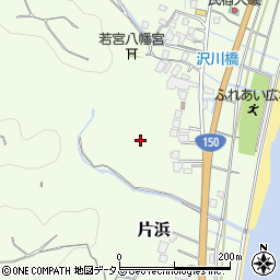 静岡県牧之原市片浜周辺の地図