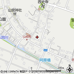 静岡県浜松市中央区雄踏町山崎3614周辺の地図