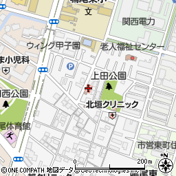眞崎眼科医院周辺の地図