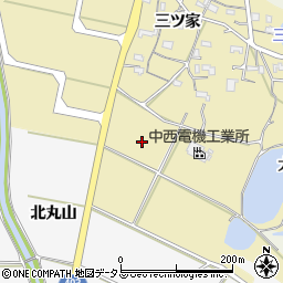 愛知県豊橋市三弥町新大口周辺の地図