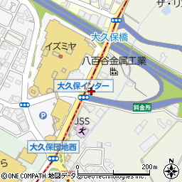 明光義塾　岩岡教室周辺の地図