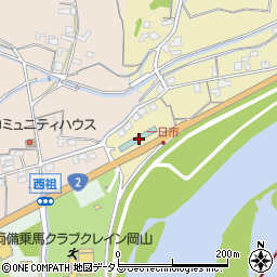 岡山県岡山市東区一日市19周辺の地図