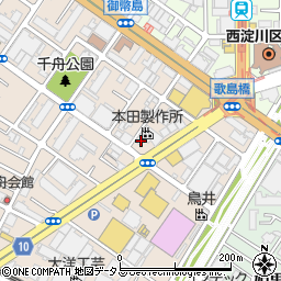 株式会社桜ほのぼの苑　千舟事業所周辺の地図