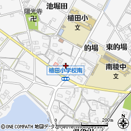 愛知県豊橋市植田町池下30周辺の地図