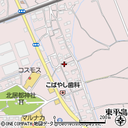 岡山県岡山市東区東平島1436-5周辺の地図