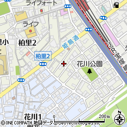 小田の米屋周辺の地図