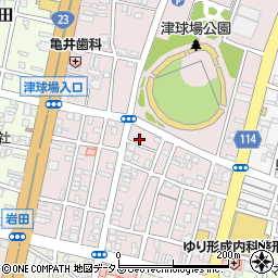 三重県津市本町19-4周辺の地図