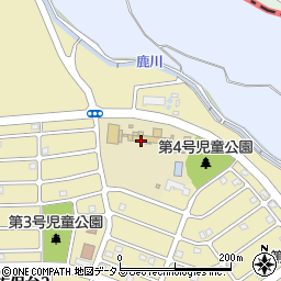 奈良市立学童保育所佐保台バンビーホーム周辺の地図