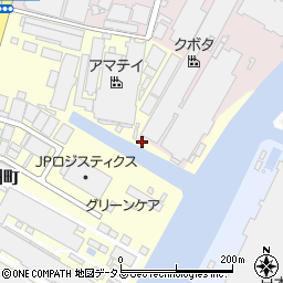 兵庫県尼崎市西高洲町7周辺の地図